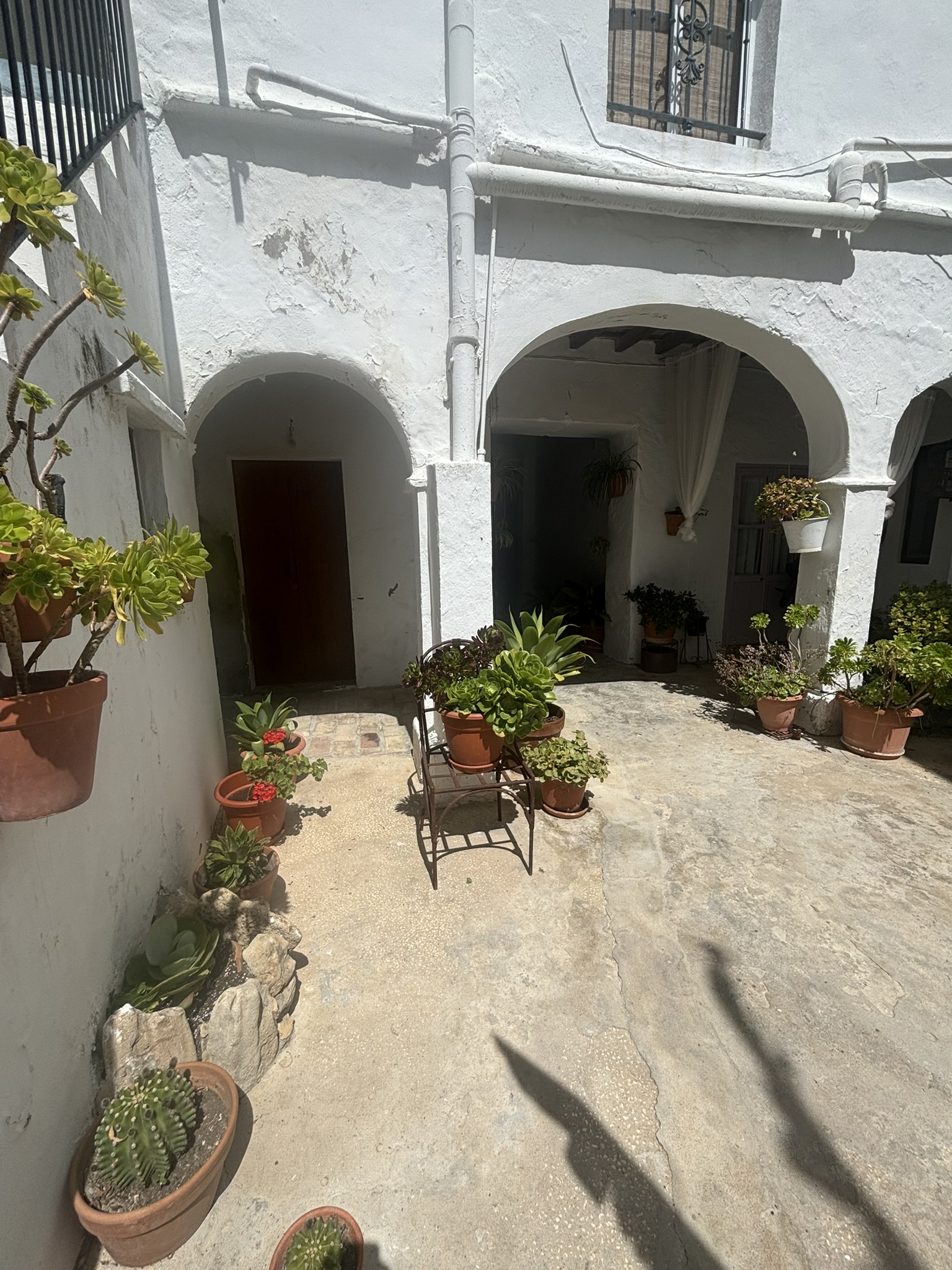 Interior y espacios del Loft la Abuela en Vejer